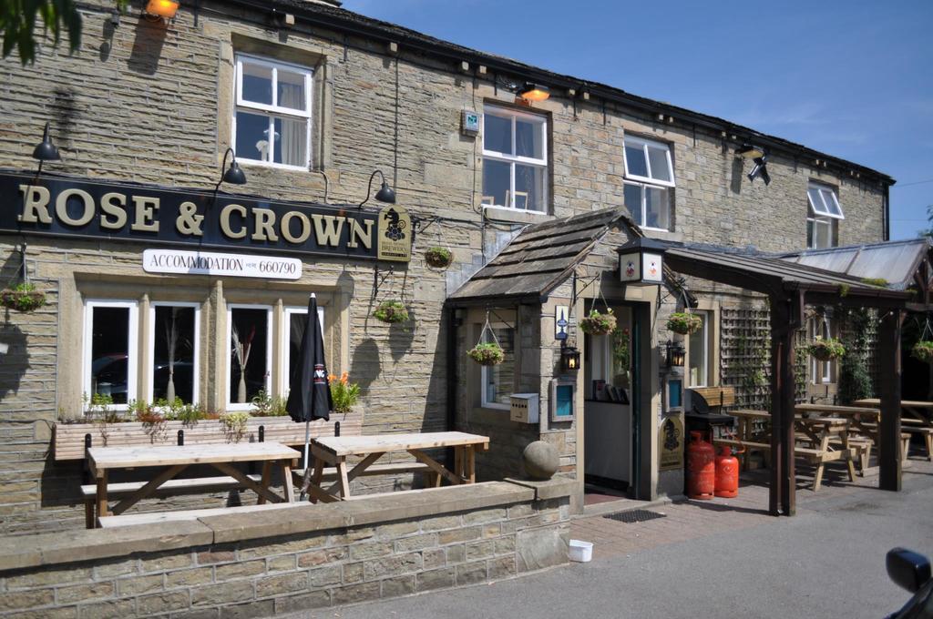 The Rose And Crown Otel Huddersfield Dış mekan fotoğraf