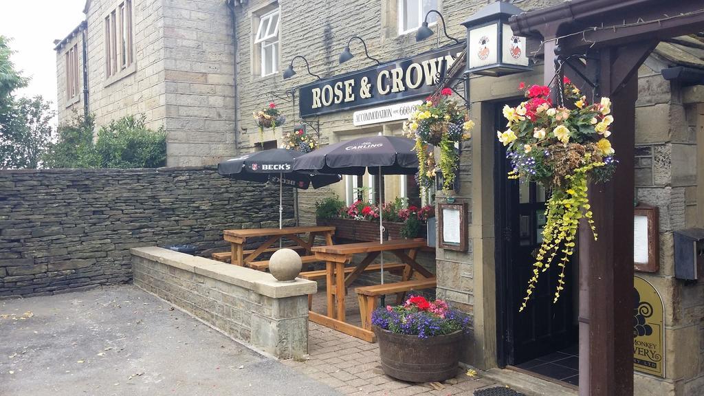 The Rose And Crown Otel Huddersfield Dış mekan fotoğraf
